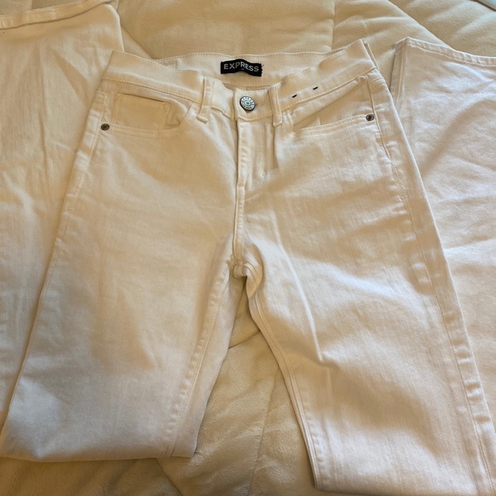 Express White Jeans